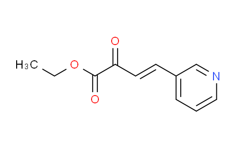CAS No. 497265-21-1, Ethyl (E)-2-oxo-4-(pyridin-3-yl)but-3-enoate