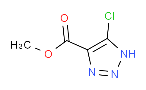 CAS No. 88474-33-3, 5-Chloro-1H-[1,2,3]triazole-4-carboxylic acid methyl ester