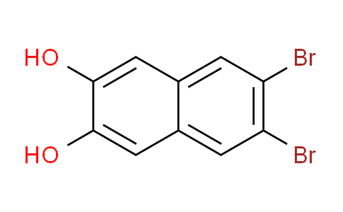 CAS No. 69338-24-5, 2,3-Dihydroxy-6,7-dibromonaphthalene