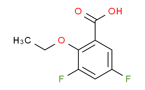 CAS No. 1017779-70-2, 2-Ethoxy-3,5-difluorobenzoic acid