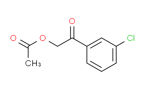 CAS No. 87992-00-5, [2-(3-chlorophenyl)-2-oxoethyl] acetate