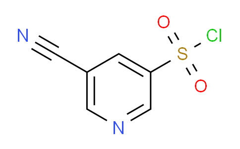 CAS No. 1060804-15-0, 5-Cyano-3-Pyridinesulfonyl chloride