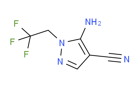 CAS No. 1082745-56-9, 5-Amino-1-(2,2,2-trifluoroethyl)-1h-pyrazole-4-carbonitrile