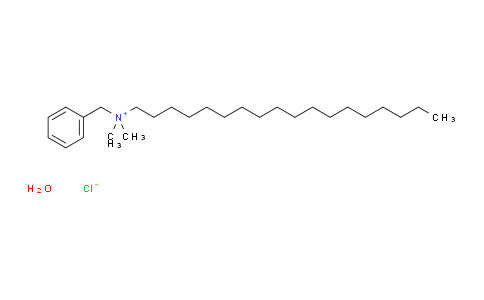 CAS No. 206752-43-4, N-Benzyl-N,N-dimethyloctadecan-1-aminium chloride hydrate