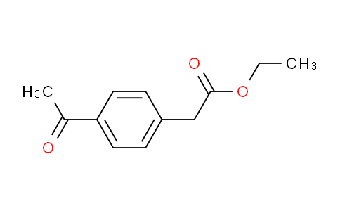 CAS No. 1528-42-3, Ethyl 2-(4-Acetylphenyl)acetate