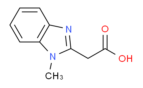 CAS No. 2219-13-8, 2-(1-Methylbenzimidazol-2-yl)acetic acid