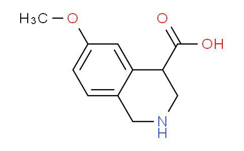CAS No. 1207175-96-9, 6-Methoxy-1,2,3,4-tetrahydroisoquinoline-4-carboxylic acid