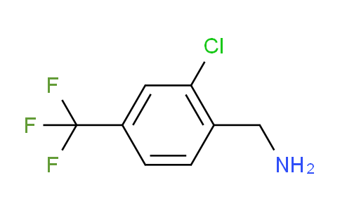 CAS No. 581813-20-9, (2-Chloro-4-(trifluoromethyl)phenyl)methanamine