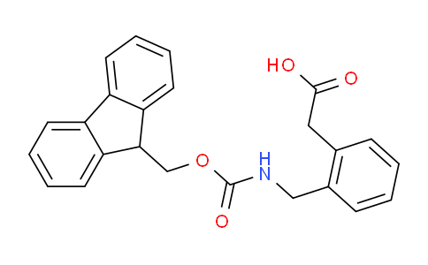 CAS No. 882847-15-6, 2-[(Fmoc-amino)methyl]benzeneacetic acid