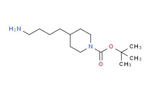 CAS No. 201034-98-2, tert-butyl 4-(4-aminobutyl)piperidine-1-carboxylate