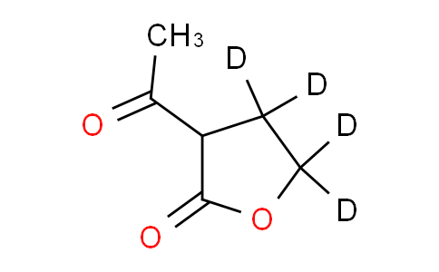CAS No. 476646-93-2, 2-Acetylbutyrolactone-3,3,4,4-d4