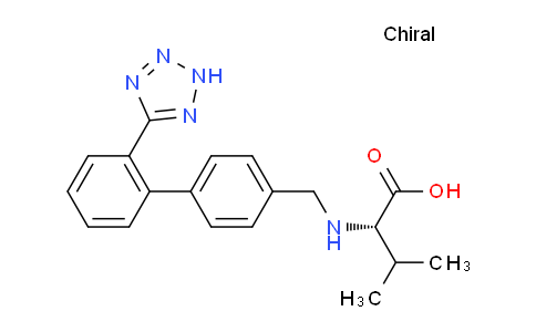 CAS No. 676129-92-3, (S)-2-(((2'-(2H-Tetrazol-5-yl)-[1,1'-biphenyl]-4-yl)methyl)amino)-3-methylbutanoic acid