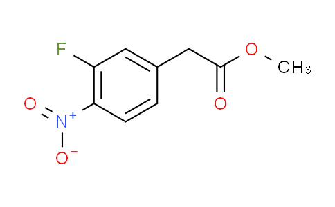CAS No. 169339-41-7, Methyl 2-(3-fluoro-4-nitrophenyl)acetate