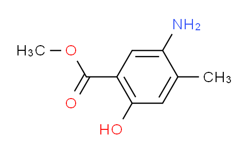 CAS No. 1379359-74-6, 5-Amino-2-hydroxy-4-methyl-benzoic acid methyl ester