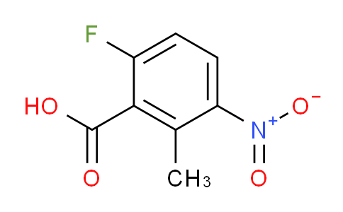 CAS No. 1079992-96-3, 6-Fluoro-2-methyl-3-nitrobenzoic acid