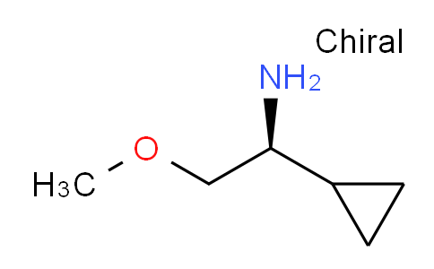 CAS No. 1173690-15-7, Alpha-(s)-(methoxymethyl)-cyclopropanemethanamine