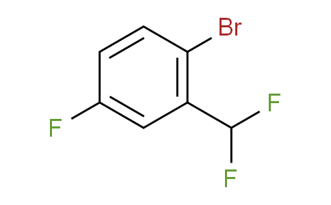 CAS No. 1198171-18-4, 1-Bromo-2-(difluoromethyl)-4-fluorobenzene