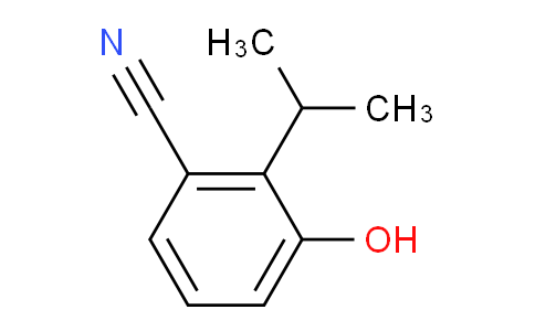 CAS No. 1243279-74-4, 3-Hydroxy-2-isopropylbenzonitrile