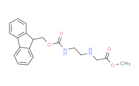 CAS No. 156939-69-4, Methyl 2-((2-((((9H-fluoren-9-yl)methoxy)carbonyl)amino)ethyl)amino)acetate