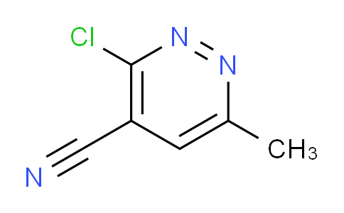 CAS No. 1430-22-4, 3-Chloro-6-methylpyridazine-4-carbonitrile