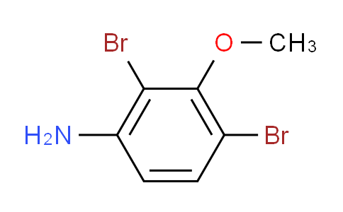 CAS No. 853953-36-3, 2,4-Dibromo-3-methoxyaniline