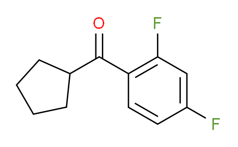 CAS No. 898791-93-0, Cyclopentyl(2,4-difluorophenyl)methanone