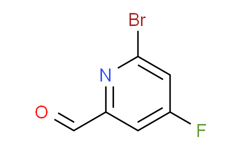 CAS No. 1060809-22-4, 6-Bromo-4-fluoropicolinaldehyde