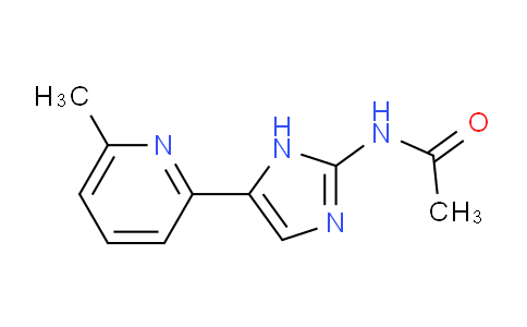 CAS No. 1418306-00-9, N-[5-(6-methyl-2-pyridinyl)-1H-imidazol-2-yl]-Acetamide
