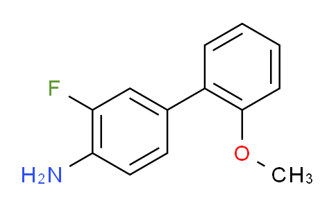 CAS No. 893739-79-2, 3-Fluoro-2'-methoxy[1,1'-biphenyl]-4-amine
