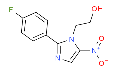 CAS No. 807-38-5, 2-[2-(4-fluoro-phenyl)-5-nitro-imidazol-1-yl]-ethanol