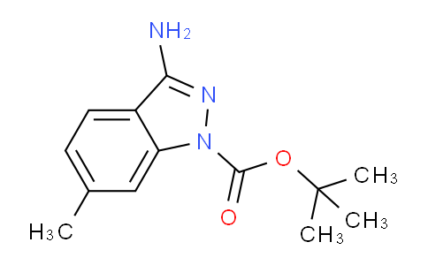 CAS No. 1426854-71-8, tert-butyl 3-aMino-6-Methyl-1H-indazole-1-carboxylate