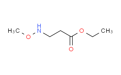 CAS No. 1457374-59-2, Ethyl 3-(methoxyamino)propanoate