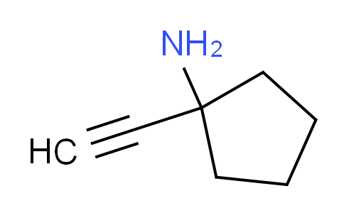 CAS No. 42785-71-7, 1-Ethynylcyclopentan-1-amine