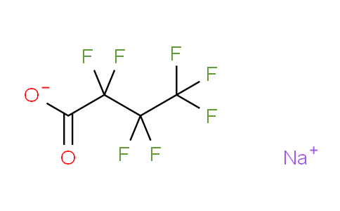 CAS No. 2218-54-4, Sodium 2,2,3,3,4,4,4-heptafluorobutanoate