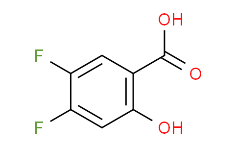 CAS No. 205533-31-9, 4,5-Difluoro-2-hydroxy-benzoic acid