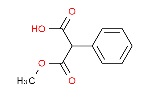 CAS No. 33315-63-8, 3-Methoxy-3-oxo-2-phenylpropanoic acid