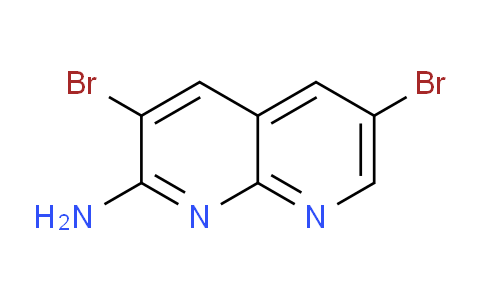 CAS No. 113518-91-5, 3,6-Dibromo-1,8-naphthyridin-2-amine