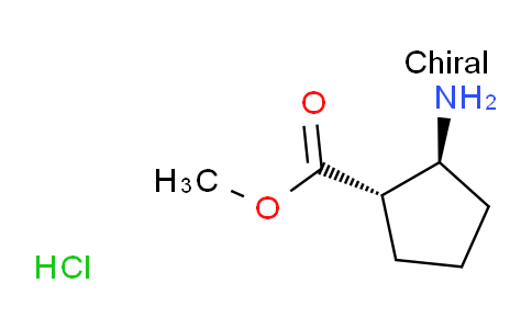 CAS No. 136237-67-7, (1S,2S)-2-Amino-cyclopentanecarboxylic acid methyl ester; hydrochloride