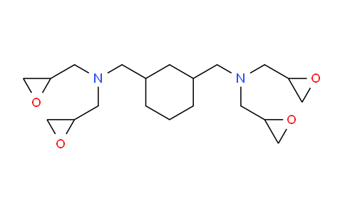 CAS No. 65992-66-7, N,N,N',N'-tetrakis(2,3-epoxypropyl)cyclohexane-1,3-dimethylamine