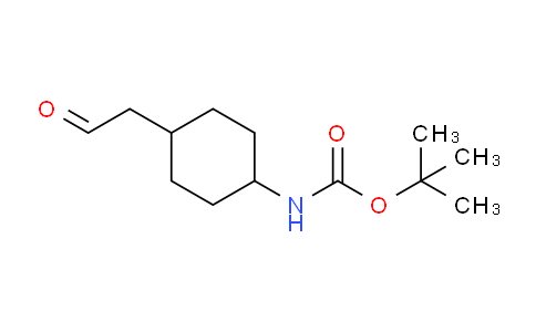 CAS No. 886850-97-1, tert-butyl (4-(2-oxoethyl)cyclohexyl)carbamate