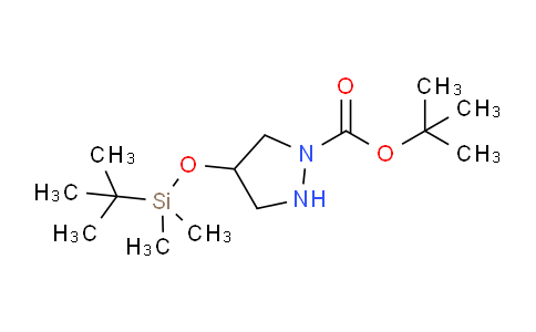 CAS No. 773894-28-3, Tert-Butyl 4-((tert-butyldimethylsilyl)oxy)pyrazolidine-1-carboxylate