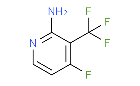 CAS No. 1227581-71-6, 2-Amino-4-fluoro-3-(trifluoromethyl)pyridine