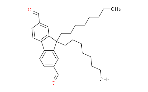 CAS No. 380600-91-9, 9,9-Di-n-octylfluorene-2,7-dicarboxaldehyde