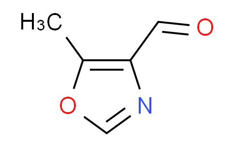 CAS No. 956118-40-4, 5-Methyl-1,3-oxazole-4-carbaldehyde