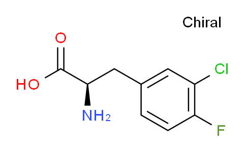 CAS No. 769113-73-7, 3-Chloro-4-fluoro-D-phenylalanine