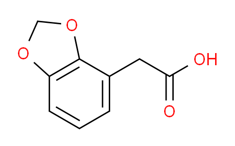 CAS No. 100077-49-4, 2-(Benzo[d][1,3]dioxol-4-yl)acetic acid