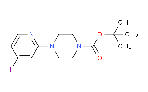 CAS No. 1704065-58-6, tert-Butyl 4-(4-iodopyridin-2-yl)piperazine-1-carboxylate