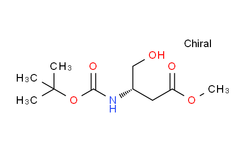 CAS No. 136703-59-8, Methyl (S)-3-(Boc-amino)-4-hydroxybutanoate
