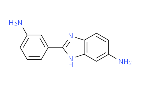 CAS No. 13676-49-8, 2-(3-Aminophenyl)-1H-benzo[d]imidazol-6-amine