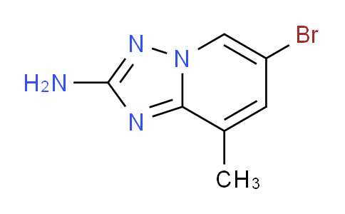 CAS No. 1367782-03-3, 2-Amino-6-bromo-8-methyl-[1,2,4]triazolo[1,5-a]pyridine